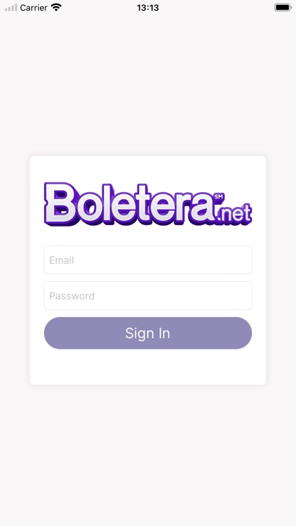 Boletera Check In