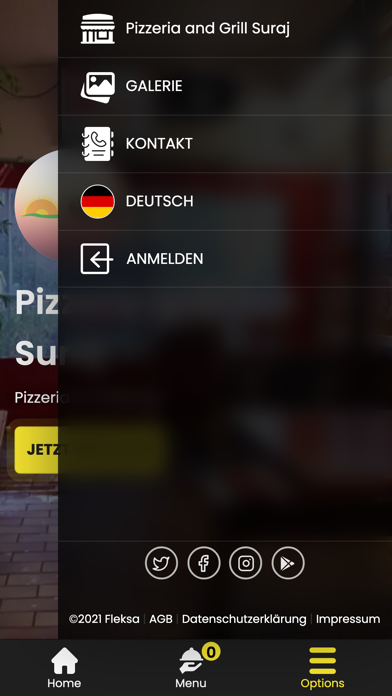 Pizzeria and Grill Suraj Screenshot