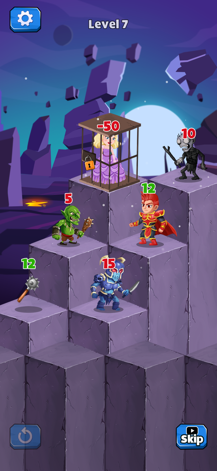 Hero Stack Tower Wars