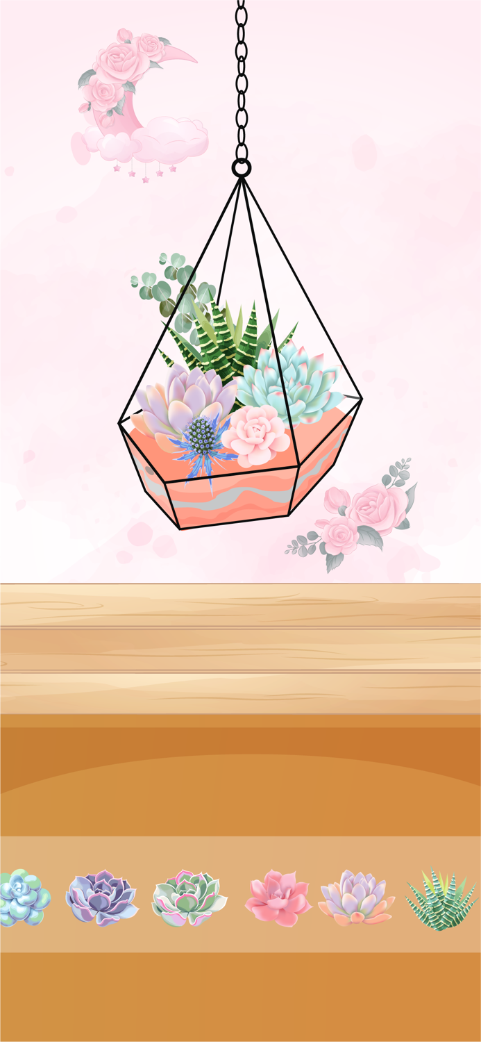DIY Mini Succulent Terrarium