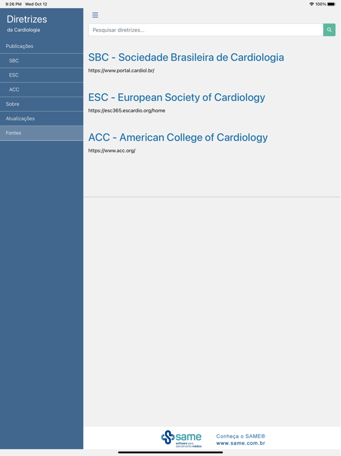 Diretrizes da Cardiologia