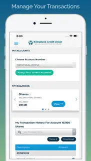 kilmallock credit union iphone screenshot 2