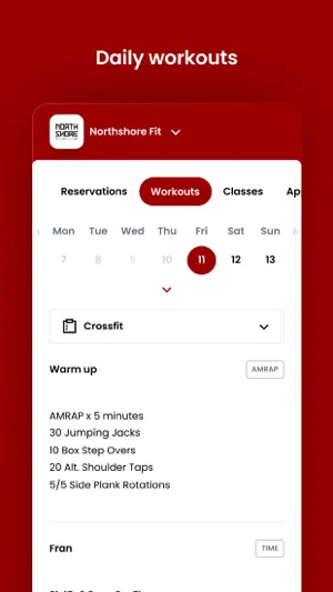 Northshore Fit screenshot 4