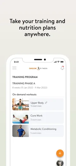 Game screenshot Onslow Fitness App hack