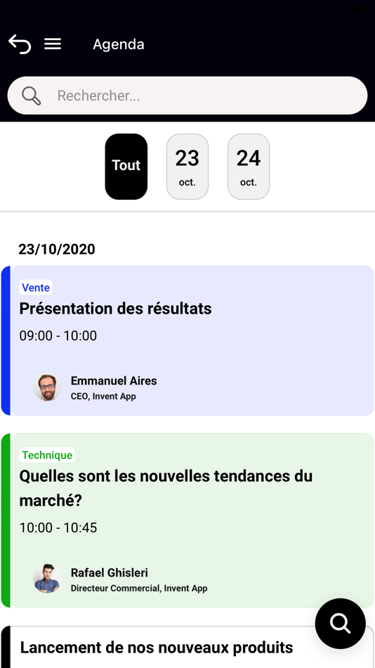 #2. Merz Evènements (iOS) 由: Invent-App