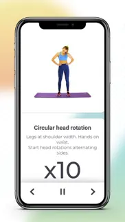 abs workout for women at home iphone screenshot 4