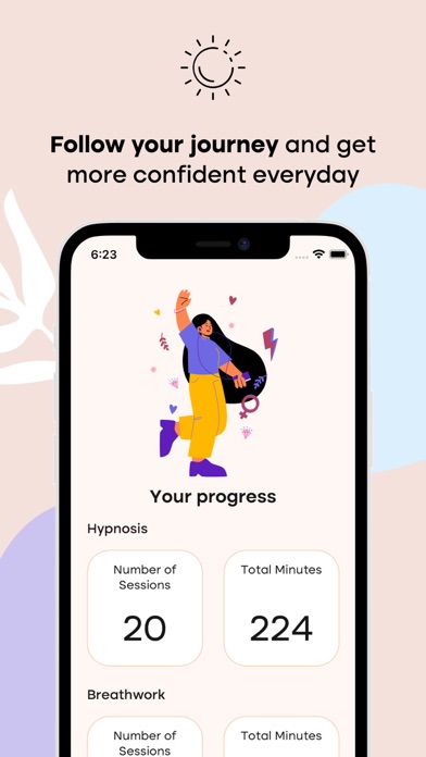 Relieved: Period Pain Hypnosis Screenshot