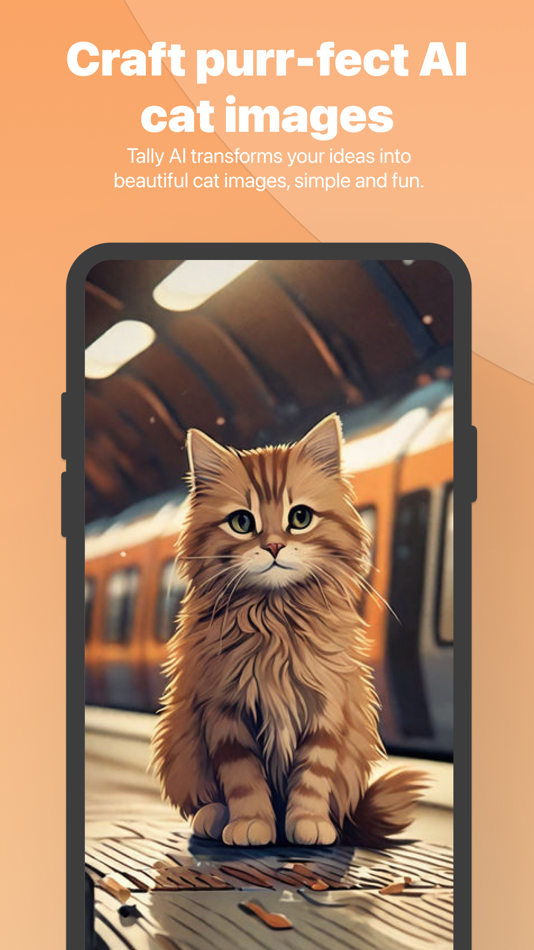 #1. Tally - Cat AI Image (iOS) Με: Xiao Jiang