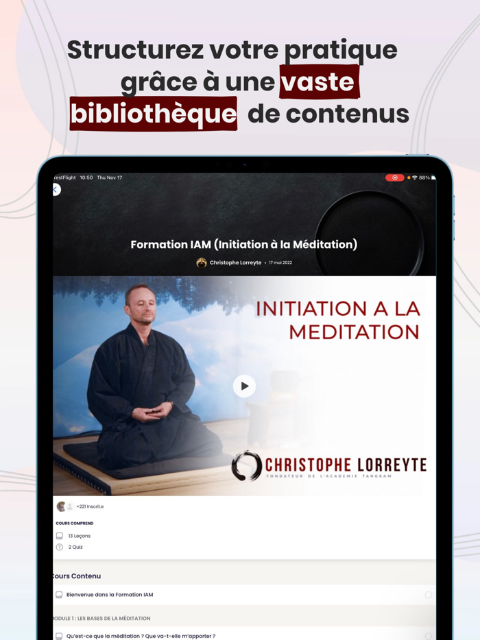 Tangram Live  Méditation