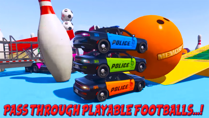 Police Chase Cop Car Driving