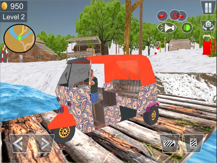 Offroad Tuk Tuk Auto Rickshaw