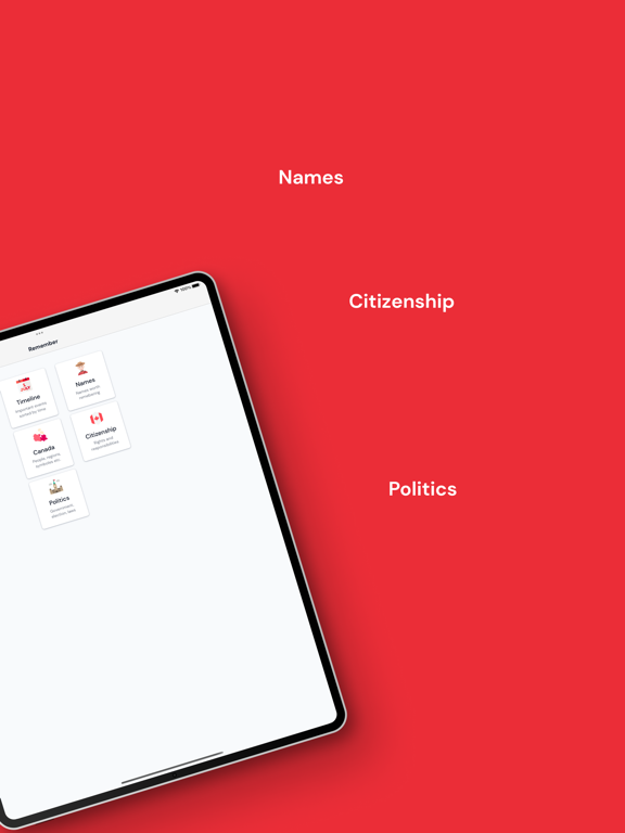 Canadian Citizenship Test+2023 iPad screenshot 6 - Reference app