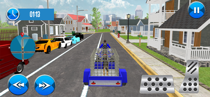 Pet Dog ATV Cargo Transport