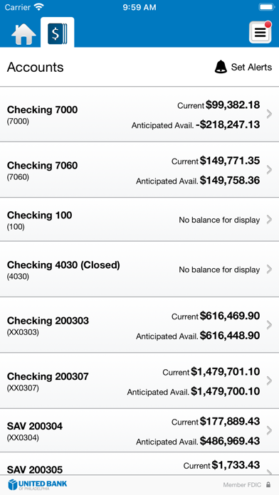 UBPHILA Business Mobile Screenshot