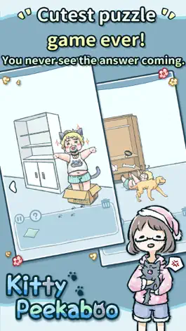Game screenshot Kitty Peekaboo apk