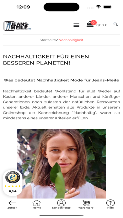 JEANS-MEILE Screenshot