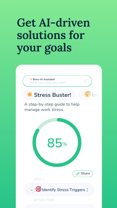 Bonsai Wellness App Screenshot