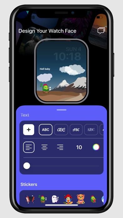 Watch Face Design Screenshot