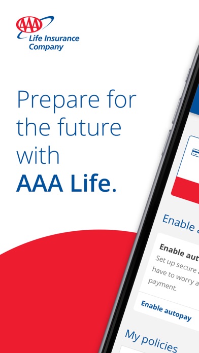 Screenshot 1 of AAA Life Mobile App