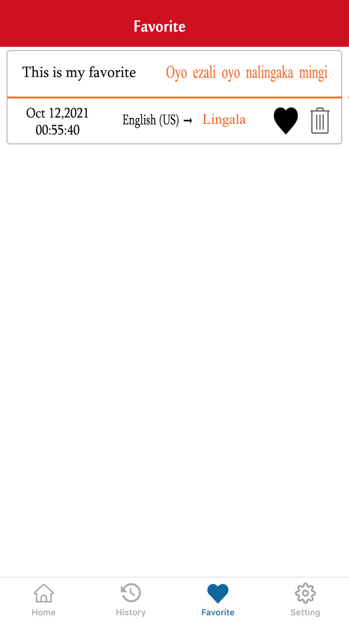 English To Lingala Translator