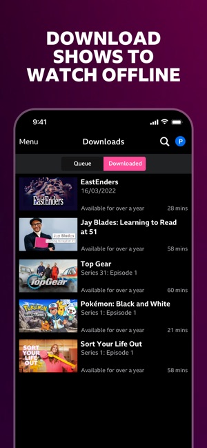 BBC iPlayer on the App Store