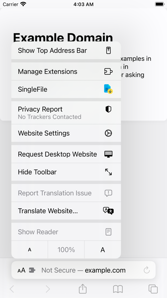 #1. SingleFile for Safari (macOS) 由: Gildas Lormeau