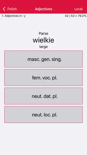 Liberation Philology Polish screenshot 3