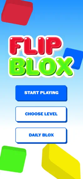 Game screenshot Flip Blox apk