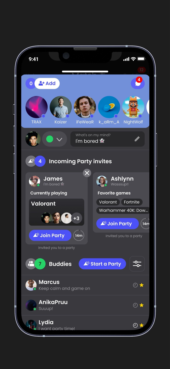eBlitz - Team up Party Play