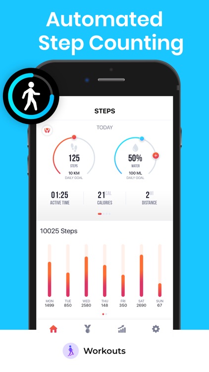 Steps - Step Counter & Walking