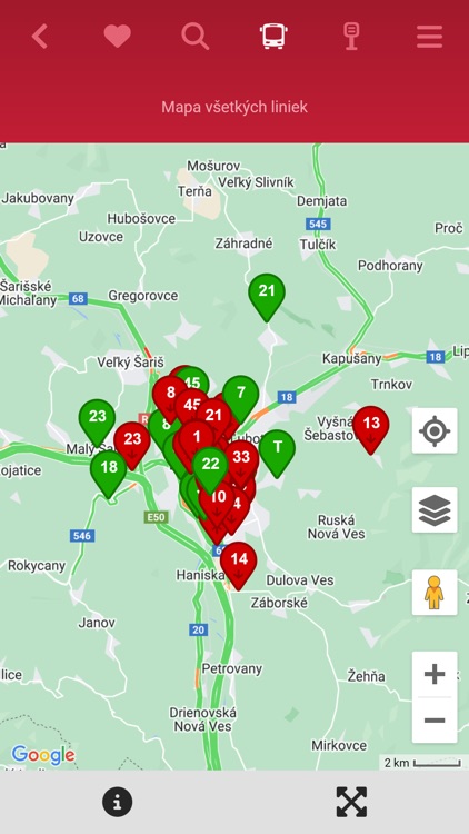 MHD Prešov screenshot-5