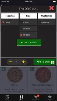 rose kebab pizza iphone screenshot 3