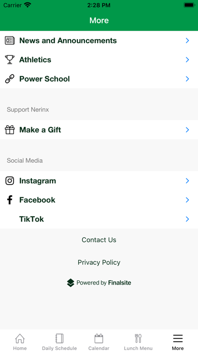 Nerinx Hall High School Screenshot