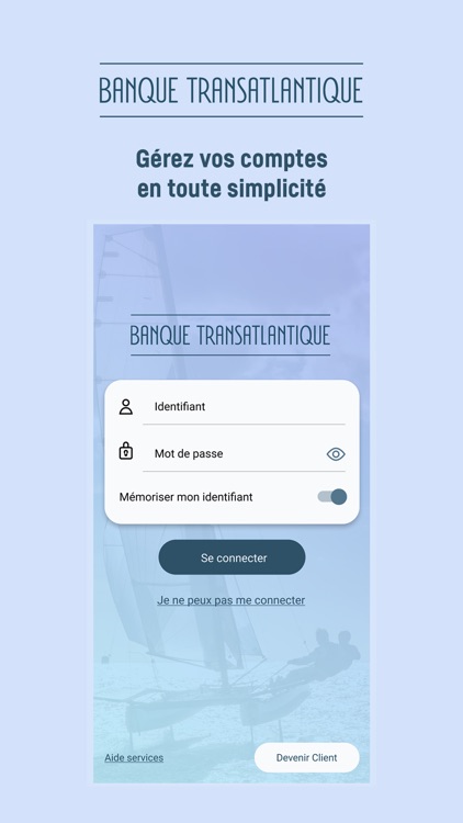 Banque Transatlantique mobile