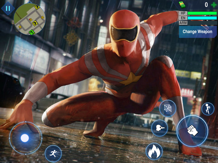 Super Rope Hero - Crime City