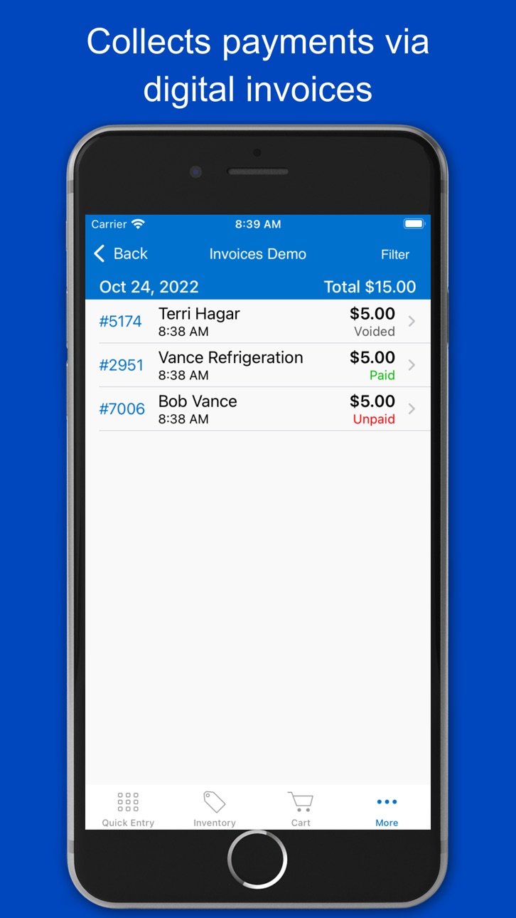 iPhone screenshot