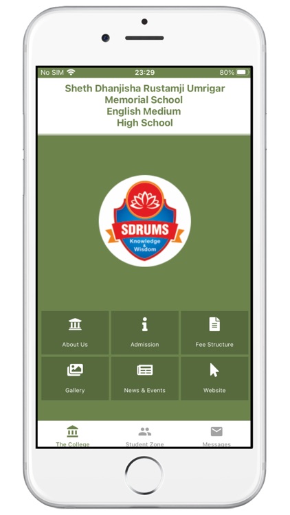 SDRUMS Secondary EM School