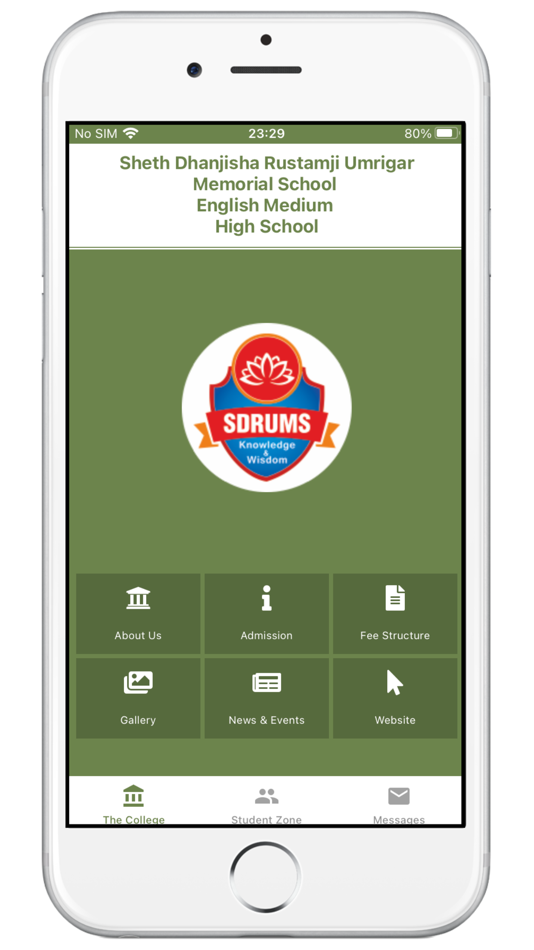 #1. SDRUMS Secondary EM School (iOS) By: Pixeta App Lab