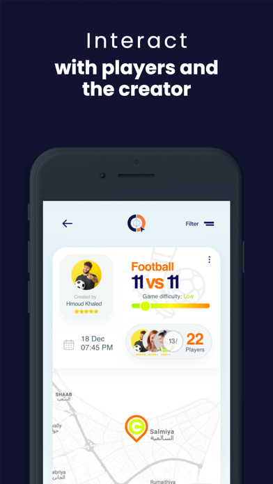 Clique - Social Sports Screenshot