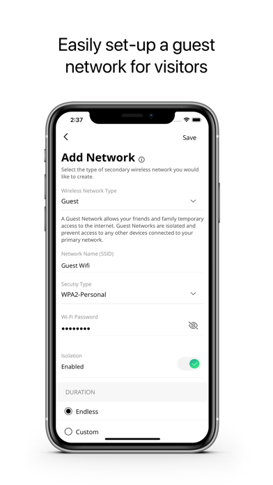 Consolidated MyNetwork Screenshot
