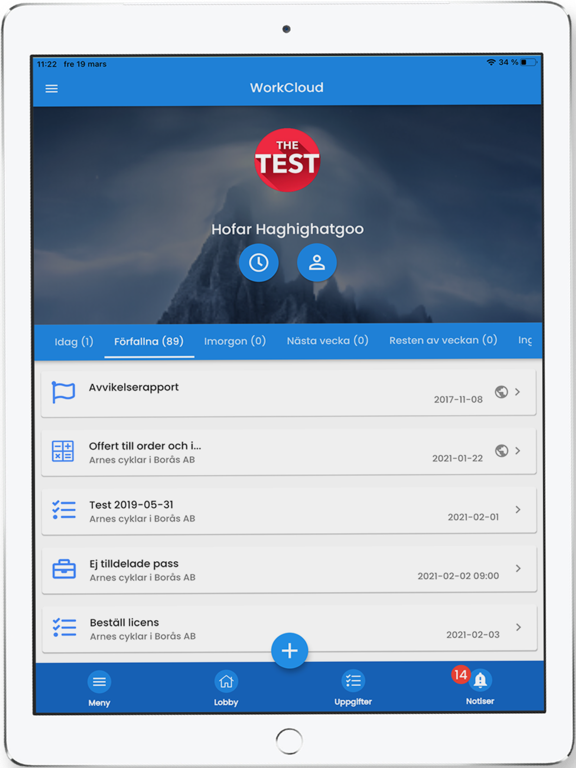 Screenshot #4 pour Workcloud