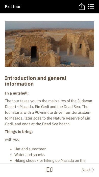 Abraham Tours Screenshot