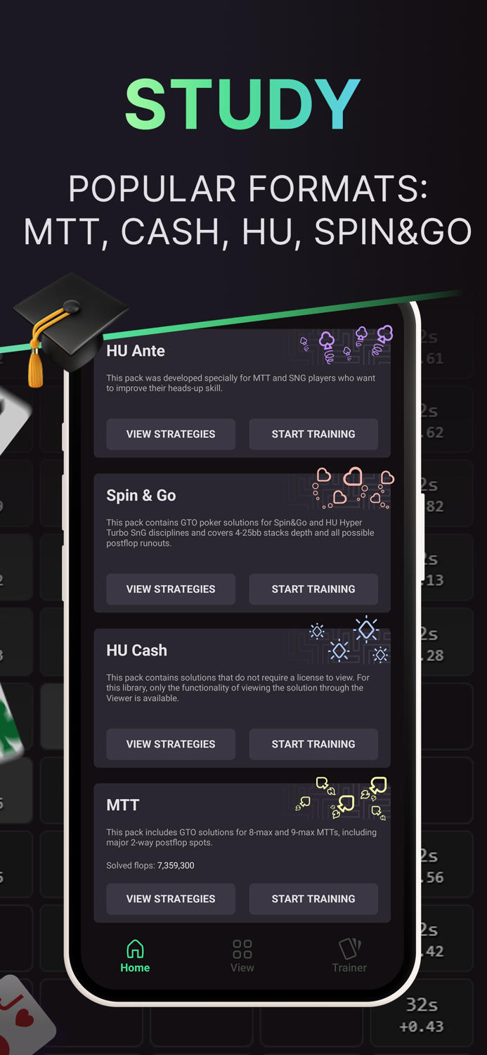 GTOBase - GTO Poker TrainandView
