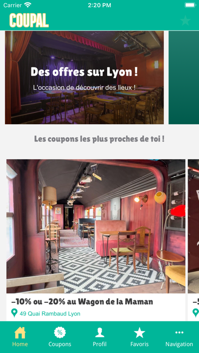 Coupal Screenshot