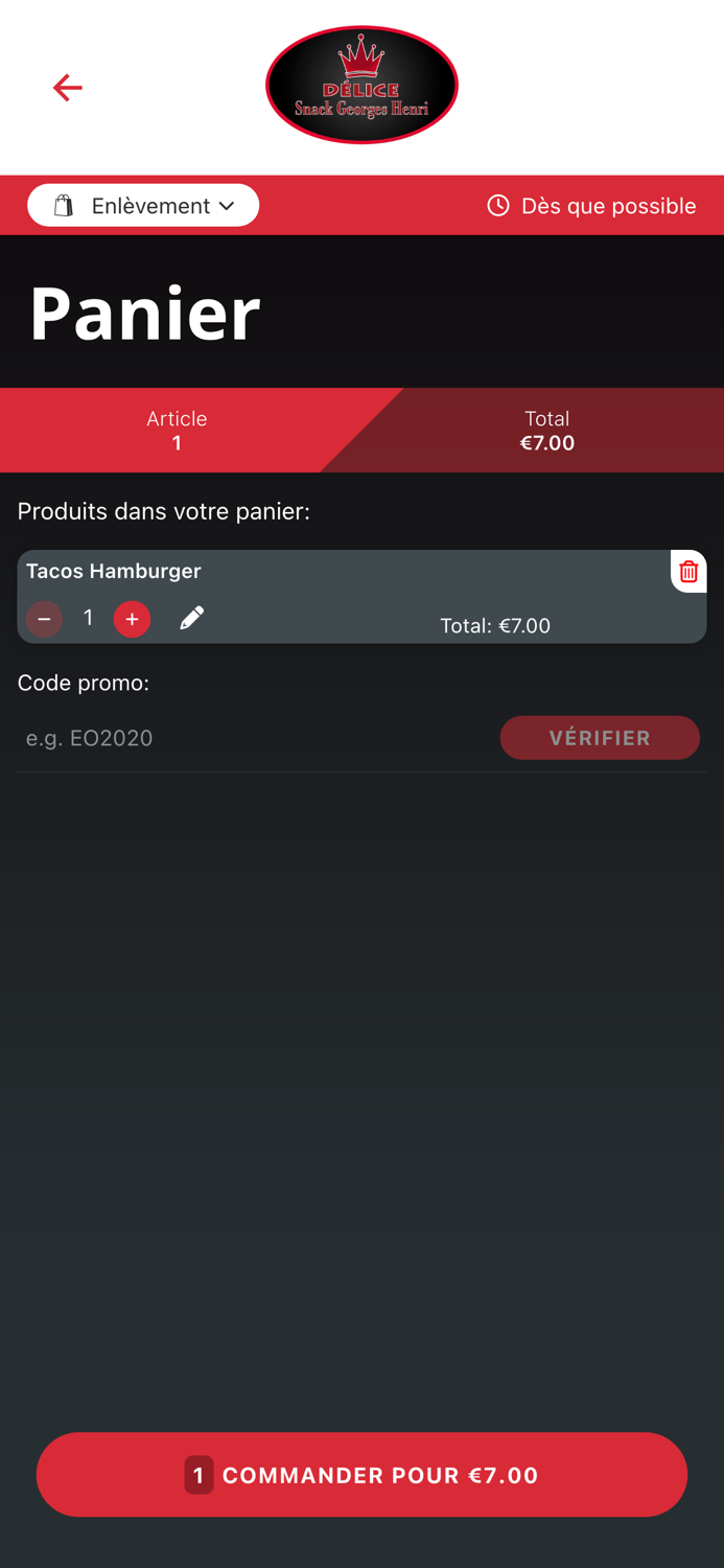 Snack Délice Georges Henri