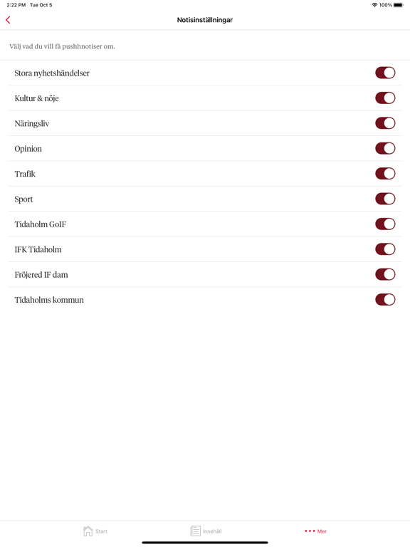 Screenshot #6 pour Västgöta-Bladet Nyhetsapp