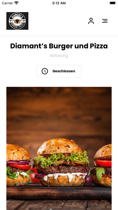 Screenshot #1 pour Diamant’s Burger und Pizza