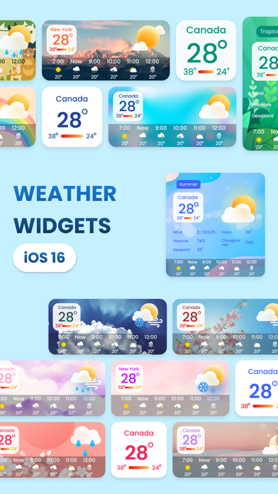 Weather Widget: Live Radar Appのおすすめ画像1