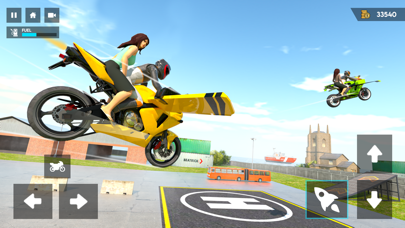 Flying Motorbike: Bike Game Screenshot