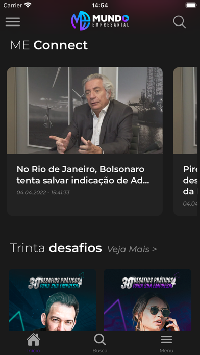 Mundo Empresarial Screenshot
